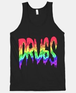 Drugs (Rainbow) Tank Top ZNF08