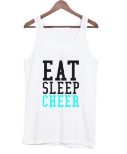 Eat Sleep Cheer Tanktop ZNF08