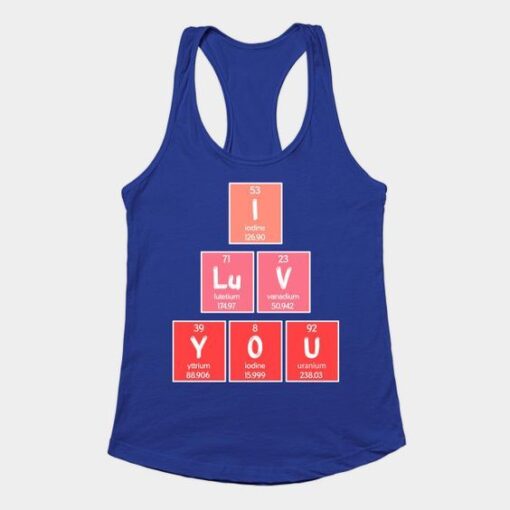 Elements I Luv You Tank Top ZNF08