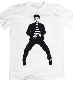 Elvis Presley in Jailhouse Rock Retro Unisex T Shirt