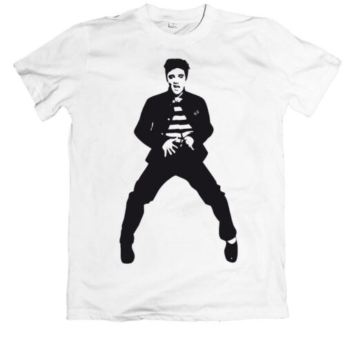 Elvis Presley in Jailhouse Rock Retro Unisex T Shirt