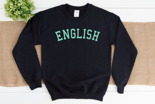 English Teacher Crewneck Sweatshirt