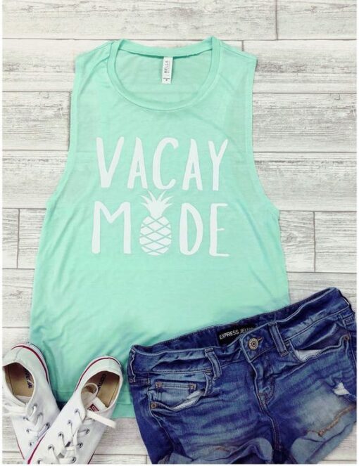 Etsy Vacation mode TANK TOP ZNF08