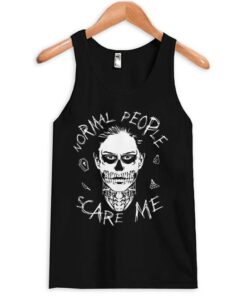 Evan Peters Normal People Scare Me Tank Top ZNF08