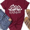 Explore Mountain T Shirt znf08