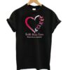 FAITH HOPE LOVE T SHIRT ZNF08