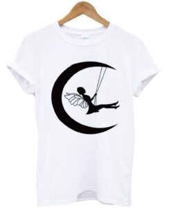 Fairy on moon T-shirt DAP