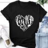 Faith Letter Love Tshirt ZNF08