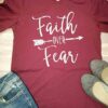 Faith Over Fear Shirt DAP