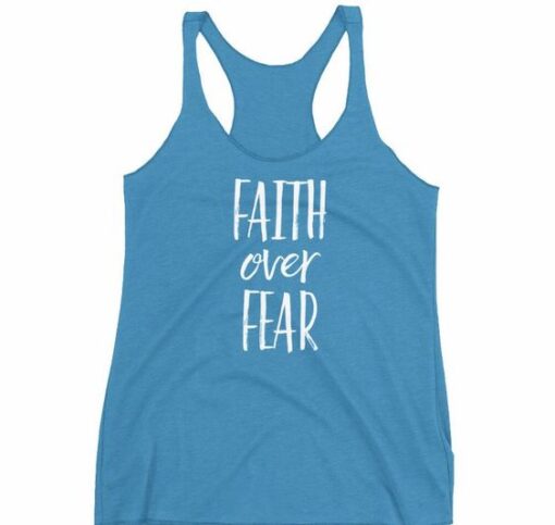 Faith Over Fear TANK TOP ZNF08