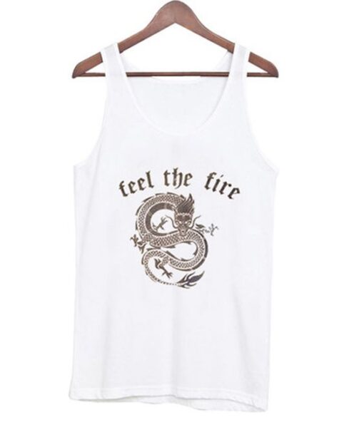 Feel the fire tank top ZNF08