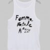 Femme Fatale No 221 tank top ZNF08