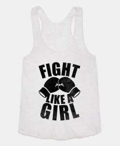 Fight Like A Girl Tanktop ZNF08