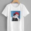 Figure Print Women T-Shirt ZNF08