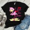 Flamingo I Love You Shirt ZNF08