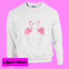 Flamingo Print Sweatshirt