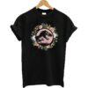 Floral Jurassic Park T-shirt ZNF08