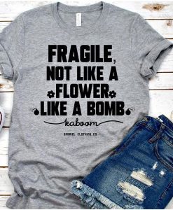 Flower Like A Bomb t-shirt THD