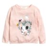 Flower Rabbit Sweatshirt ZNF08