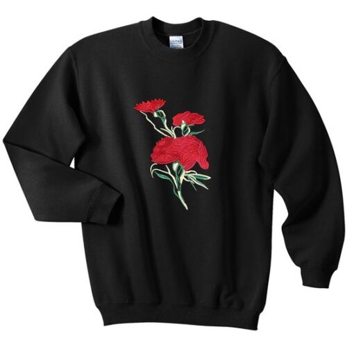 Flowers sweatshirt ZNF08