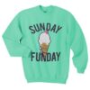 Forever 21 sunday funday Sweatshirt ZNF08