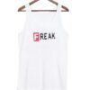 Freak Slogan Tanktop ZNF08