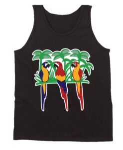 Freddie Mercury Parrots Men's Tank Top DAP