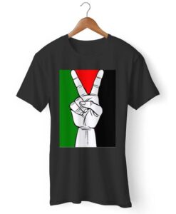 Free Palestine Gaza Conflict Political Gildan Man's T-Shirt DAP