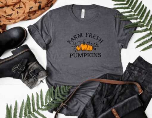 Fresh Market Pumpkins Fall T-Shirt