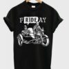 Friday Motorcycle T-Shirt ZNF08