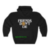 Friends Don't Lie Stranger Things Eggo Waffle Hoodie THD