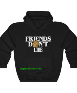 Friends Don't Lie Stranger Things Eggo Waffle Hoodie THD