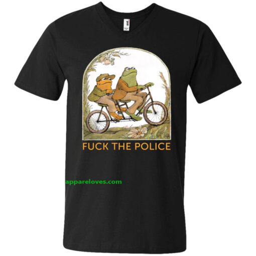 Frog and Toad Fuck the Police T-Shirt THD