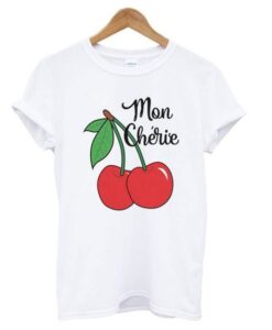 Fruit Cherry Mon Cheri T shirt ZNF08