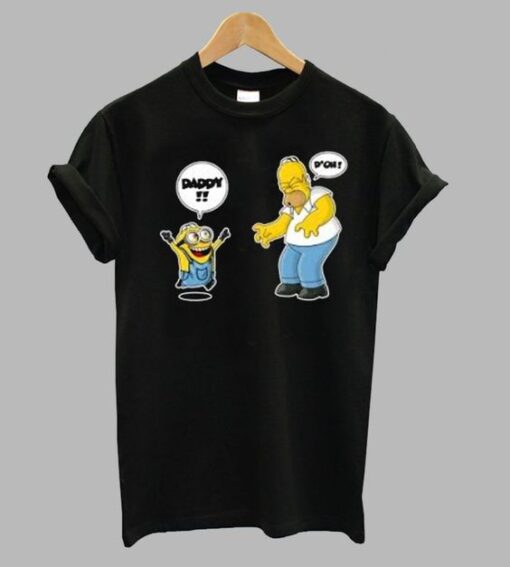 Funny Minions Simpons T Shirt ZNF08