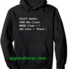 Funny SQL hoodie for Programmer thd