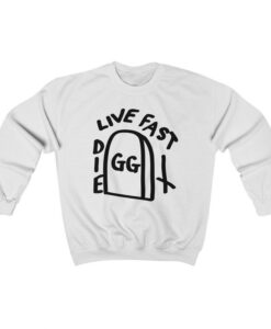 GG Allin Live Fast Die Fast Sweatshirt, Punk Rock, Mens and Womens Sweater