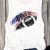 Game On American Flag Tank TOP ZNF08