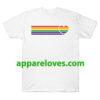 Gay Pride Rainbow Colour T shirt thd