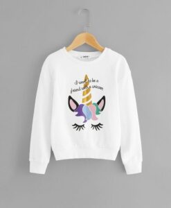 Girls Mixed Sweatshirt ZNF08