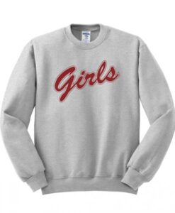 Girls Red Letters Friend TV Show Sweatshirt