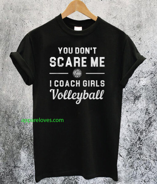 Girls Volleyball Coach T-Shirt thd