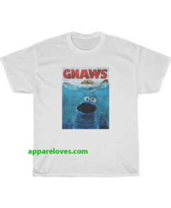 Gnawns Sesame Street Cookie Monster t shirt thd