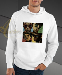 Gorillaz 90s Dark Grunge hoodie