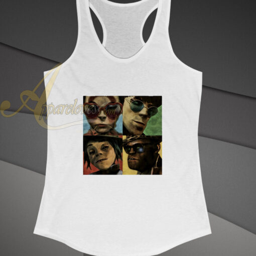 Gorillaz 90s Dark Grunge tanktop