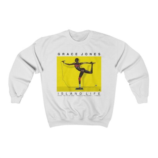 Grace Jones Sweatshirt, Island Life, Mens and Womens Sweater