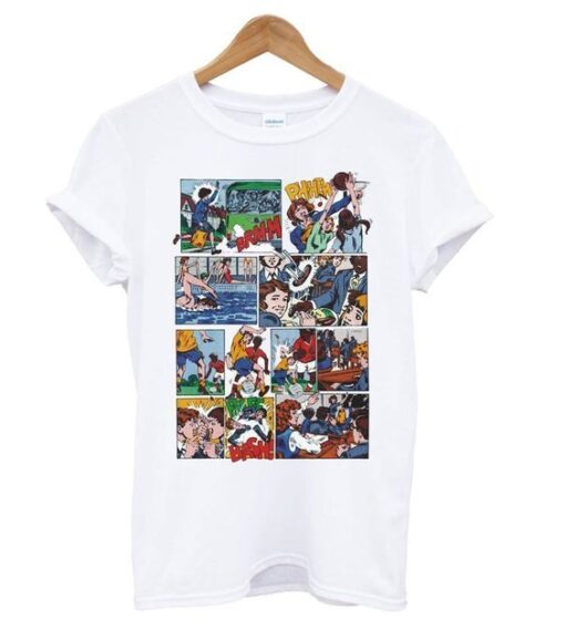 Grange Hill COMIC STRIP Full t shirt ZNF08