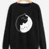 Graphic Print Sweatshirt ZNF08