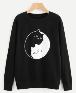 Graphic Print Sweatshirt ZNF08