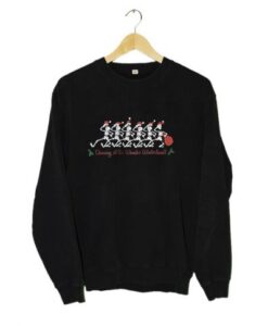 Grateful Dead Dancing Skeletons Winter Wonderland Sweatshirt KM